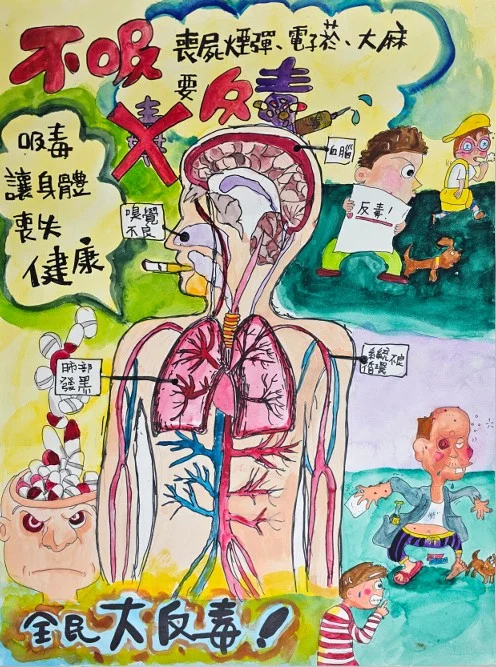 2025高年級 董雨蓁 全民大反毒 佳作